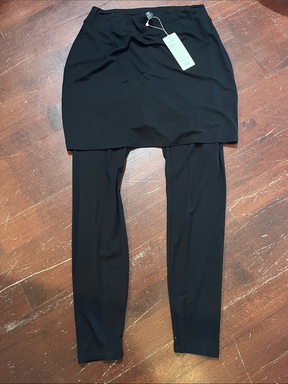 Eileen Fisher Black Skort Leggings